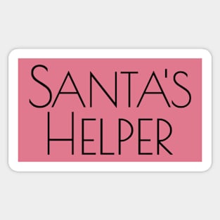 Santa's Helper Sticker